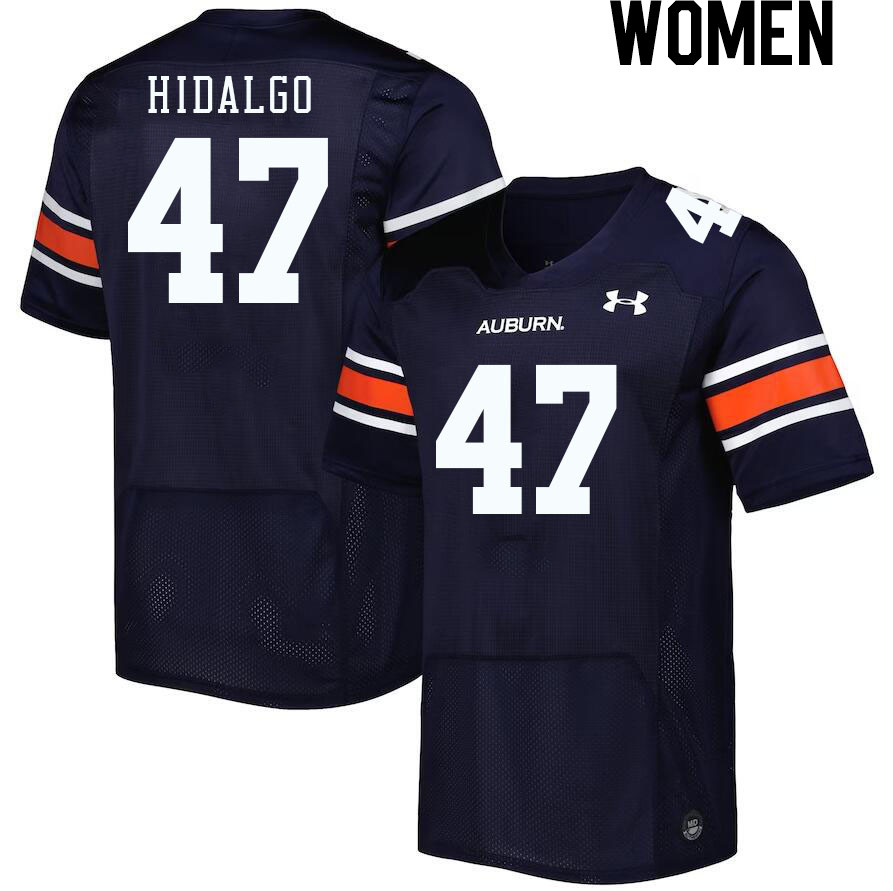 Women's Auburn Tigers #47 Grant Hidalgo Navy 2023 College Stitched Football Jersey